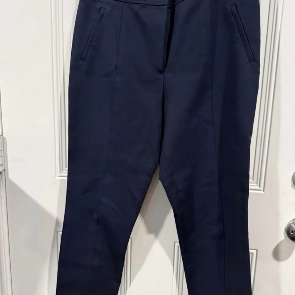 Tory-burch Women's Navy and Blue Trousers